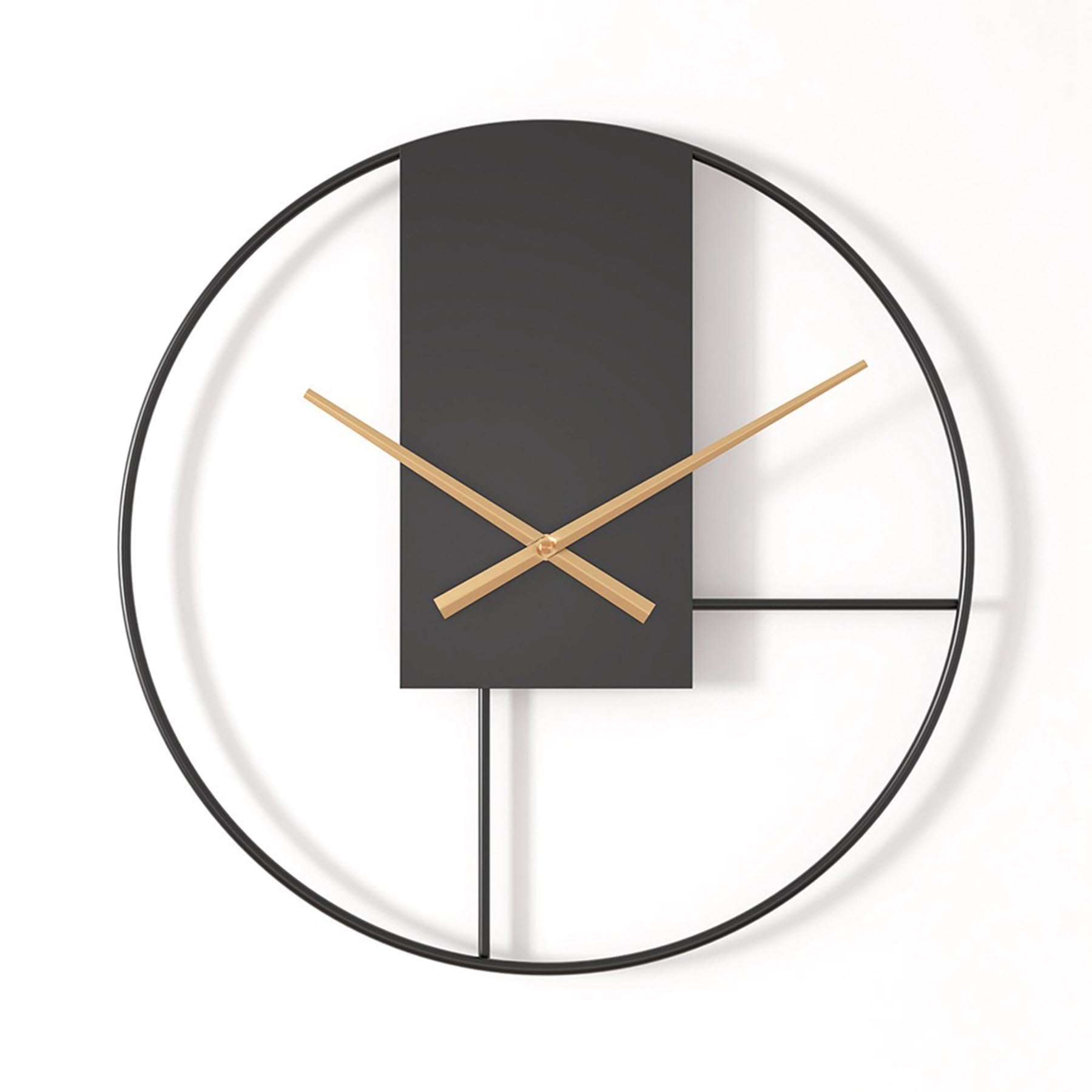 Horloge murale silencieuse moderne, grande horloge ronde classique pour salon