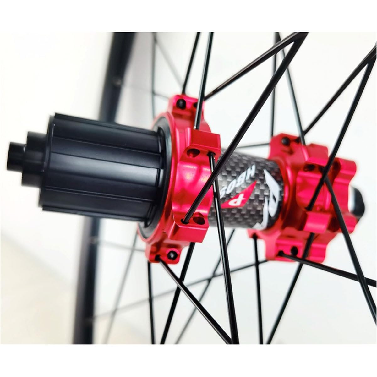 Zestaw kół do roweru szosowego 700C, ultralekkie koło ze stopu aluminium 30 mm przód/tył 24H wysoka wytrzymałość felgi kompatybilne 8-12 prędkości