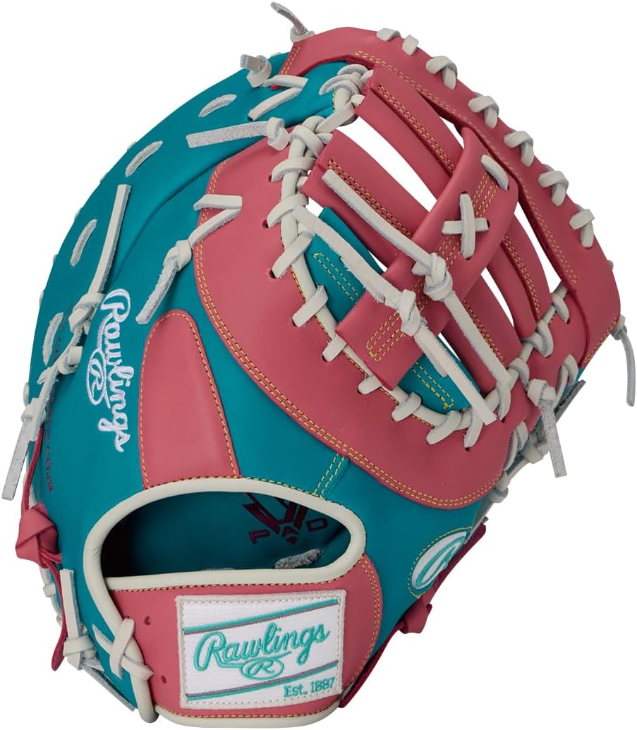 Rawlings GR6HTCM535 Soft Hyper TECH Color SYNC First Baseball Glove 11.75"