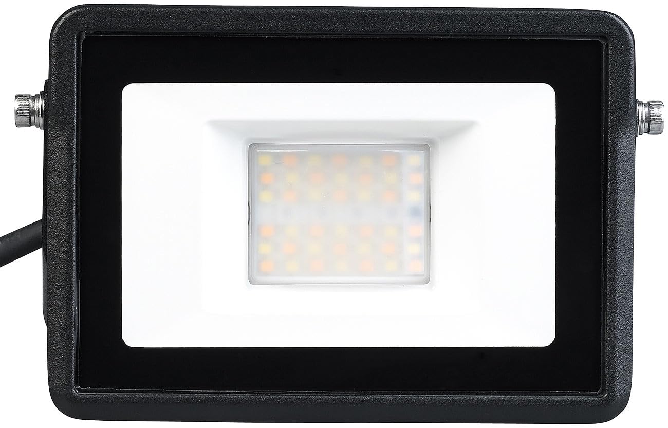 2 projecteurs connectés RVB CCT - 20 W - 1500 LM [Luminea Home Control]