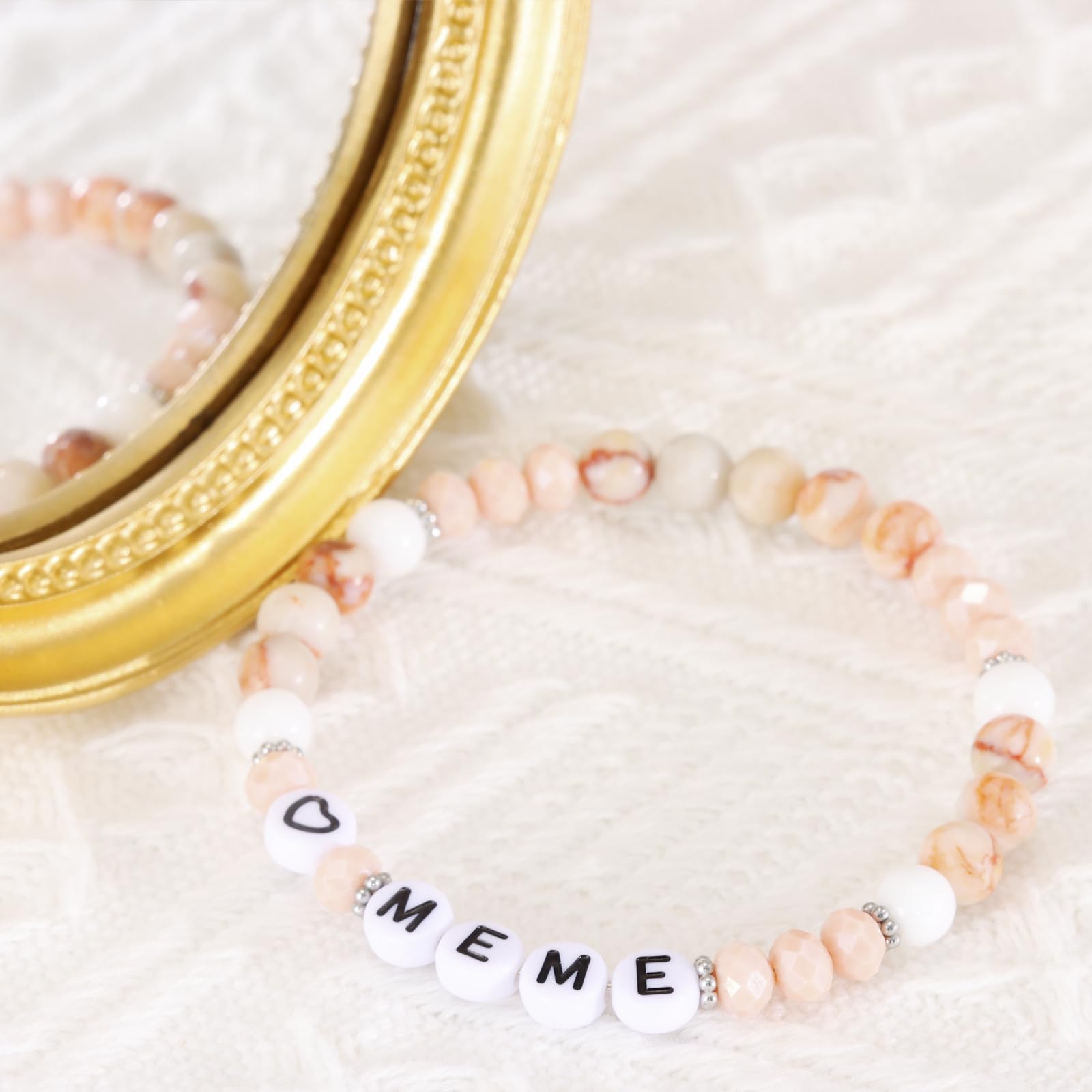 HUTIMY Meme Gift Grandma Women from Grandson Birthday Best Mothers Day Funny Meme Bracelet