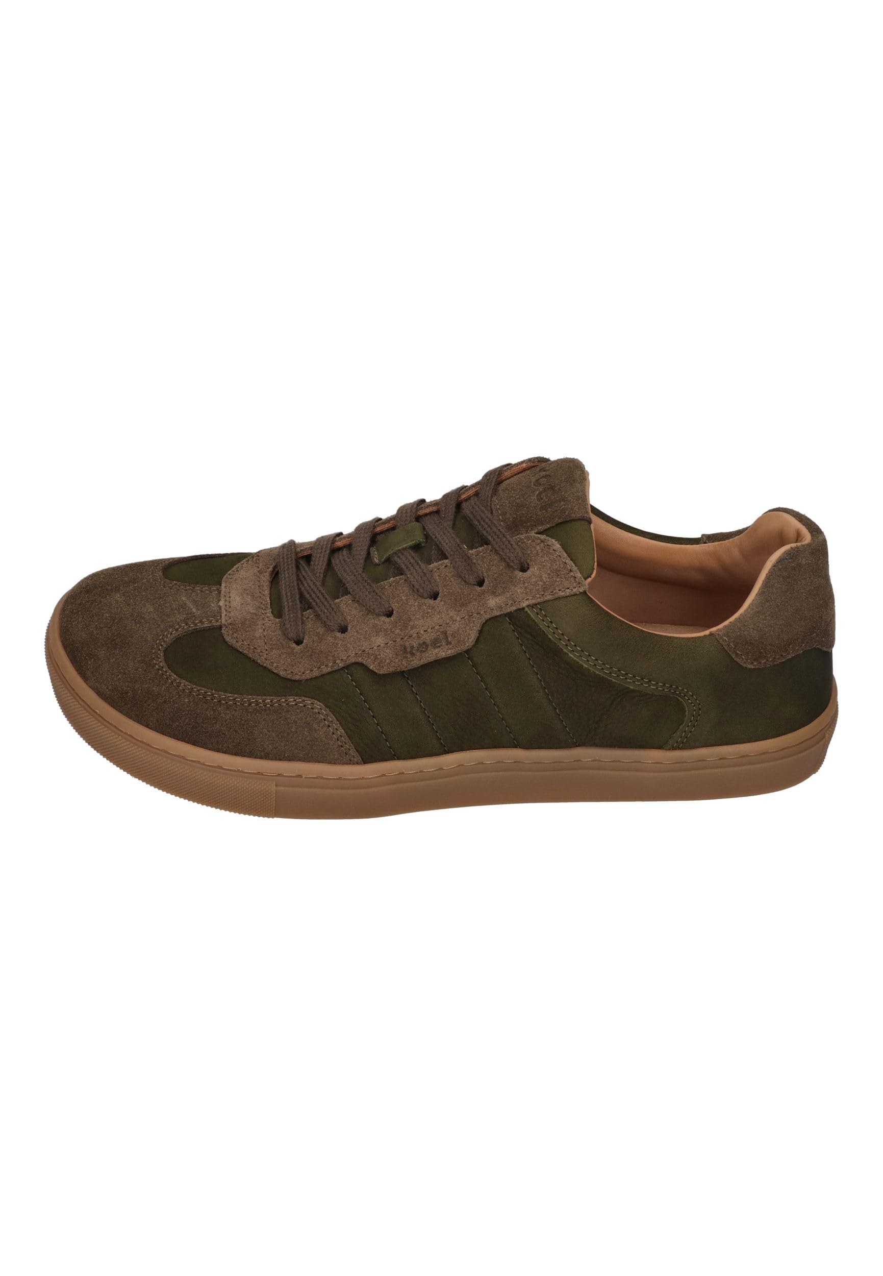 KOEL Barefoot Herren Sneakers Helio Suede Olive