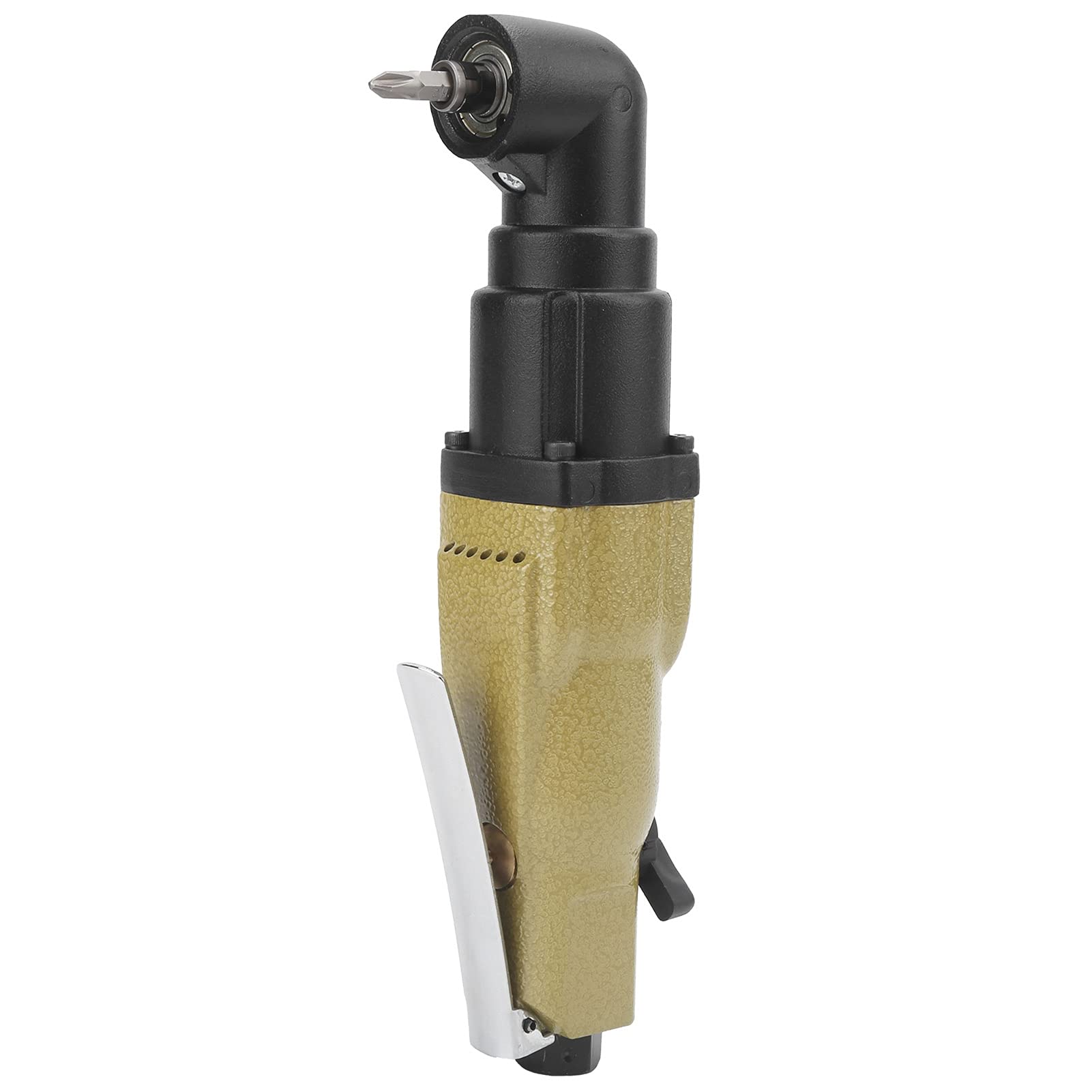Cacciavite Pneumatico Cacciavite Pneumatico in Acciaio Legato KP 810L 60N M 6000 Giri/min Design a Gomito Doppio Martello per Manutenzione di Catene di Montaggio e Lavori in Spazi Ristretti