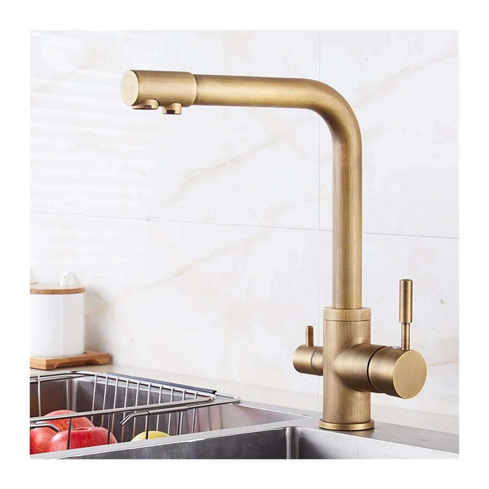 Vinta Ch Water Filter Faucet - Ele Mixer Tap for Purifying Drinking Water Slish Kitchen Sink Faucet and Easy to Install