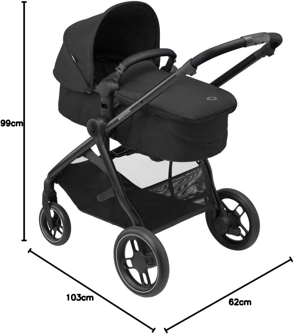 Maxi-Cosi, Travel System Anna³ Trio, Essential Black