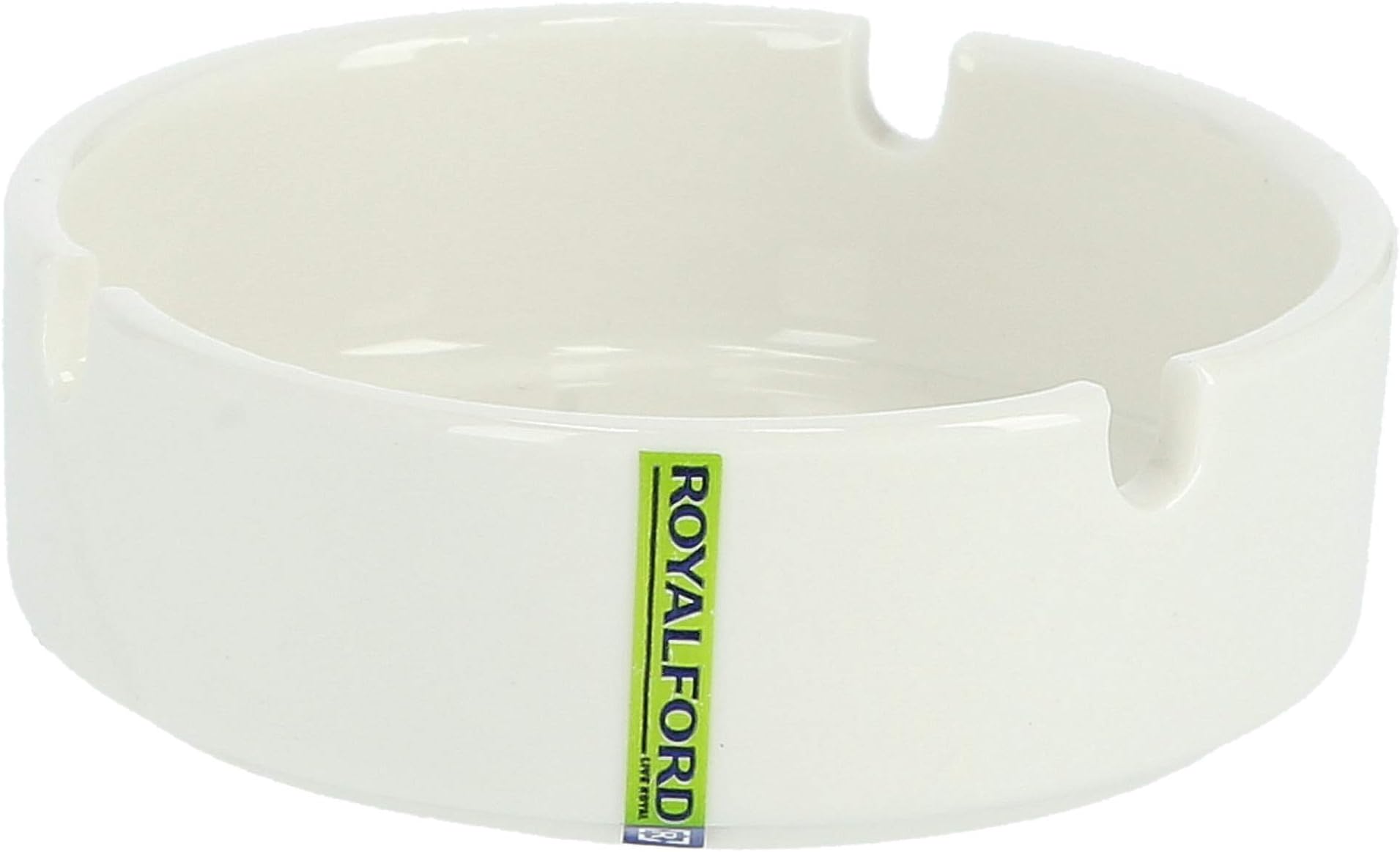 RoyalFord 3.5 Inch Ashtray - RF8771, White