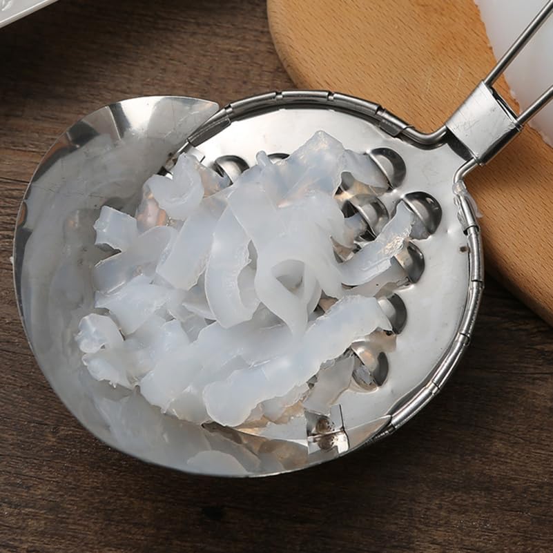 Miniatura 2 de Raspador de masa, raspador de masa, raspador de fideos, raspador de jalea de frijoles, rebanador de papas fritas, bocadillos de chocolate, máquina