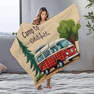 Manta de playa Journey To Cihuatlant: A Van Life Adventure Manta de franela amarilla manta gruesa (125 x 150 cm)