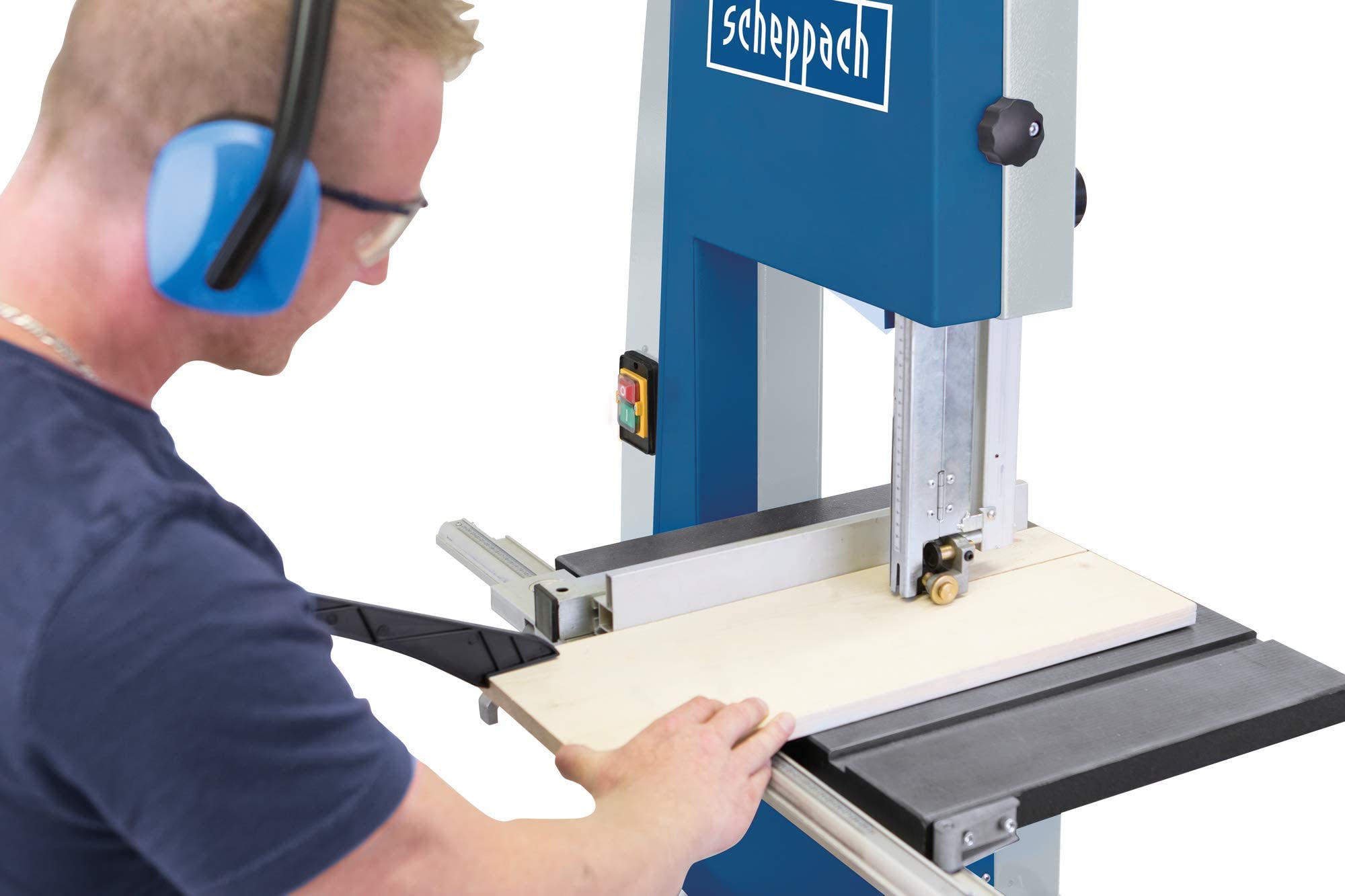 Scheppach Bandsäge BASA3 | 400V mit 700W Leistung | Variable Geschwindigkeit