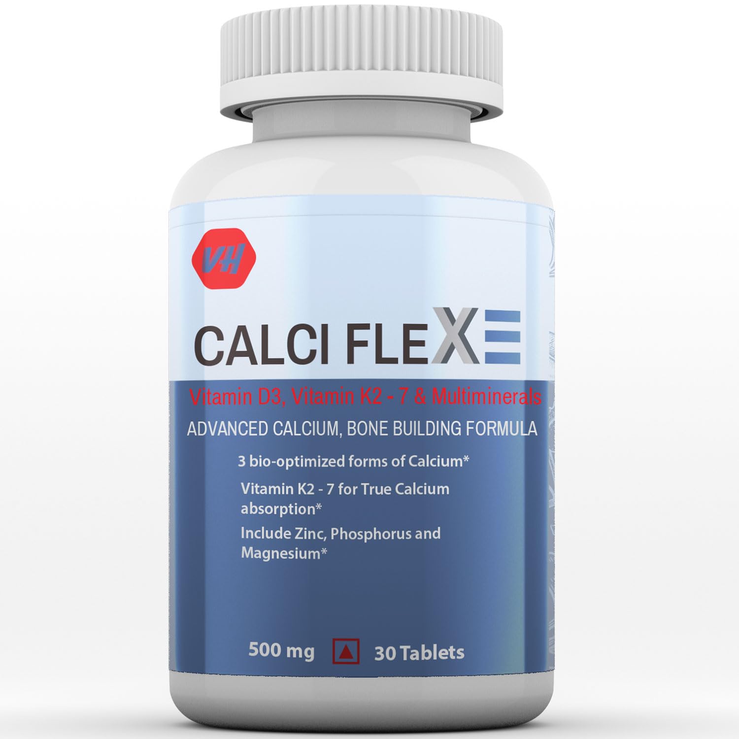 Vitaminhaat Calciflex Calcium Magnesium & Zinc Tablets with Vitamin D3, Calcium Supplement for Women and Men, For Bone Health & Joint Support 30 Tablets-picture-28