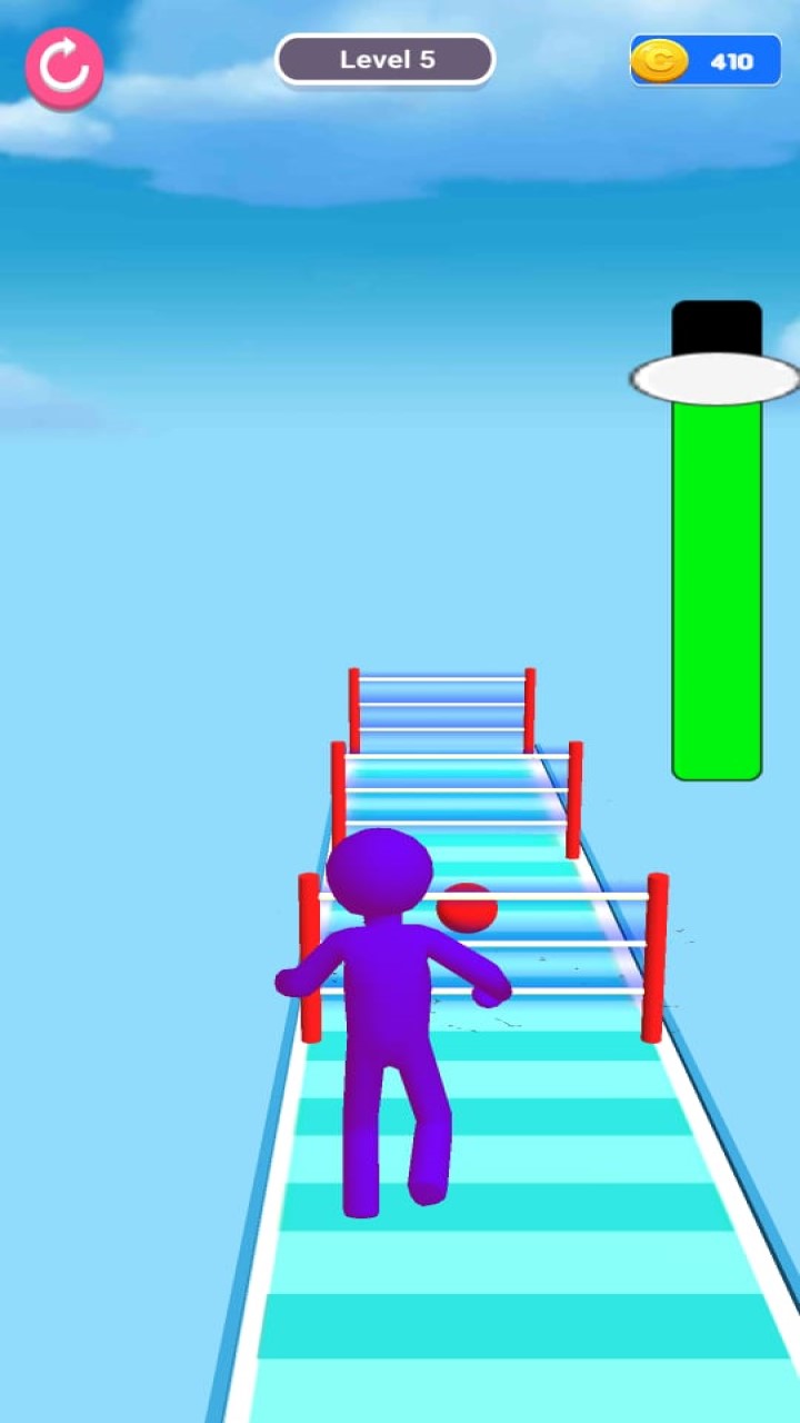 Tall and Scale Man Run 3D Casual Games Small Man Flip Hero Game Free