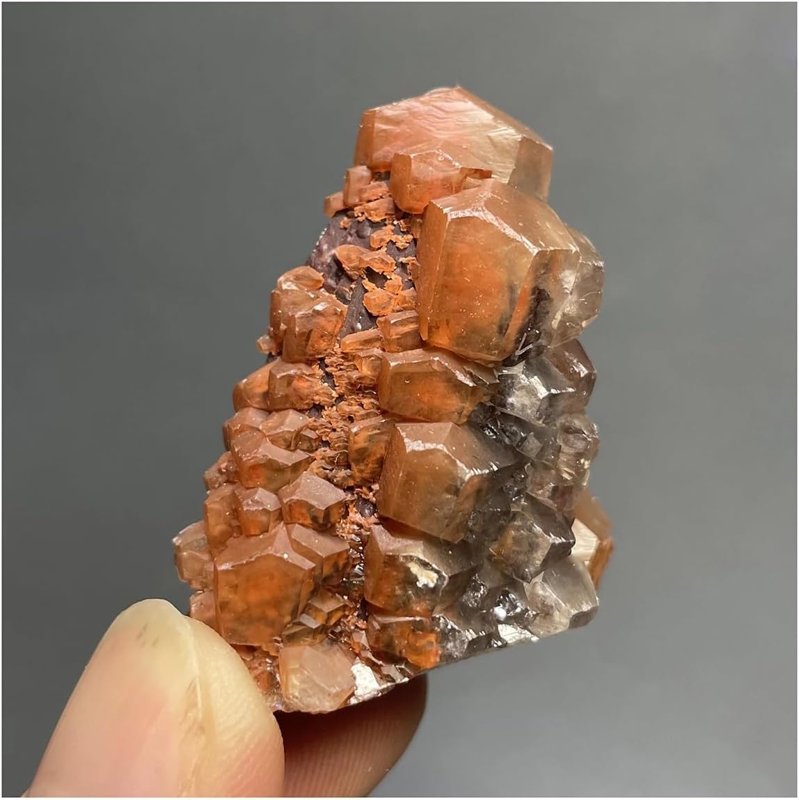 Crystal Stone Home Decor Natural Stone Red Calcite Crystal Quartz Mineral Specimen Rock Home Decoration