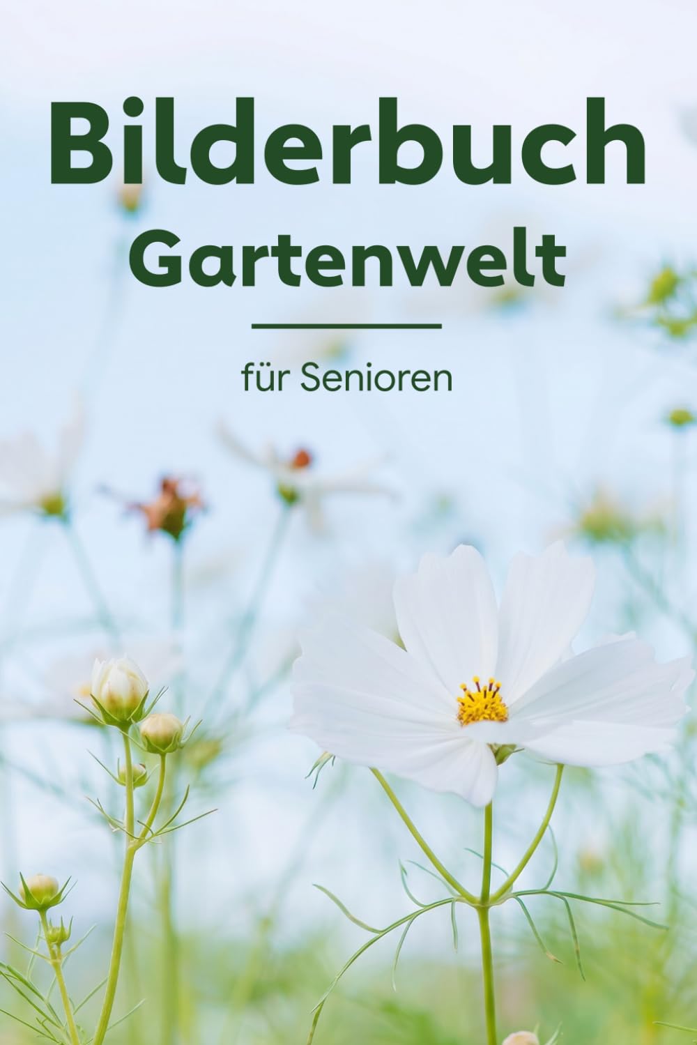 Bilderbuch für Senioren - Gartenwelt, Farbenfrohe Gartenfotos in Großdruck für Demenz und Alzheimer Patienten
