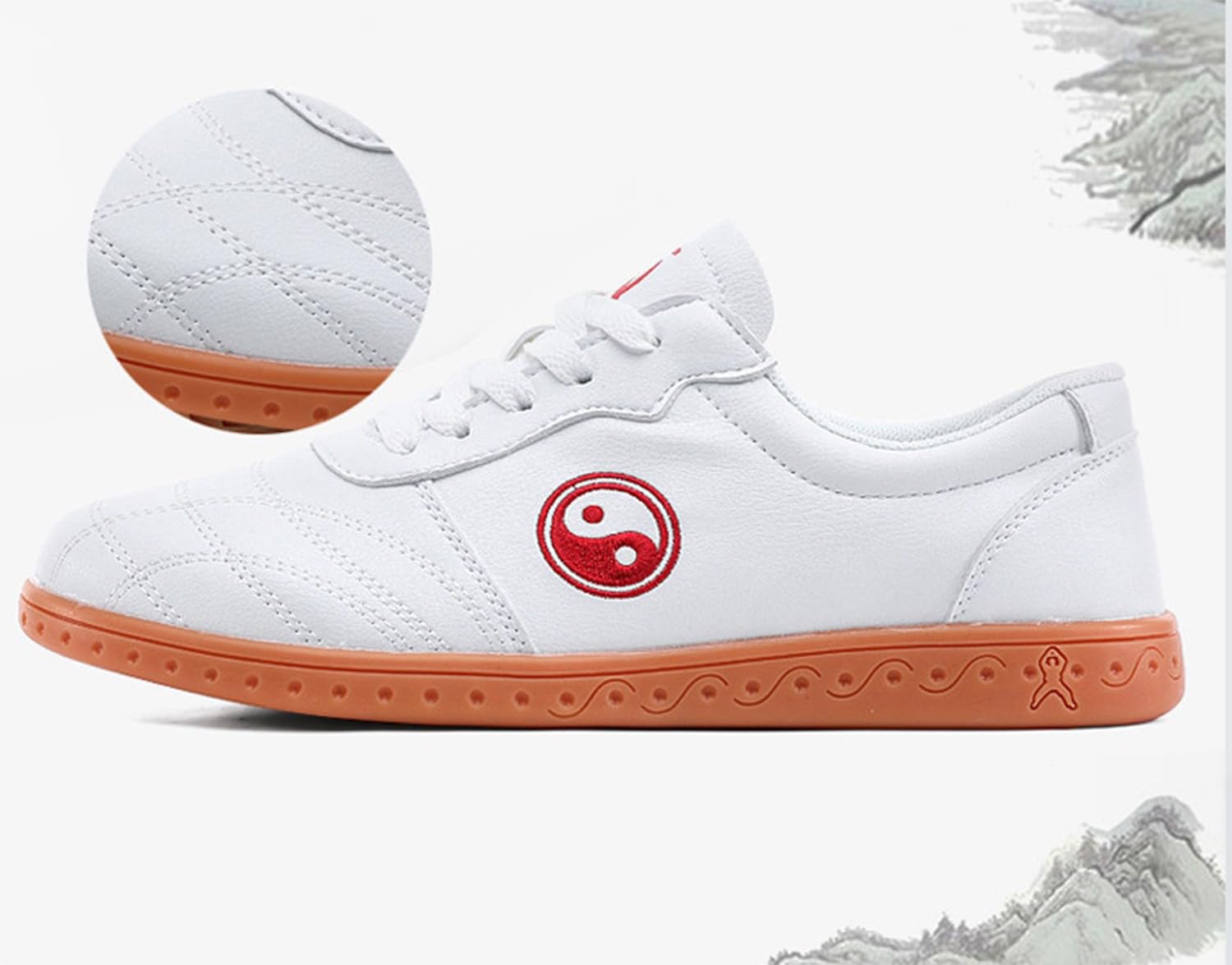 FUELIX Scarpe Tai Chi Wu Shu Kung Fu Traspirante Antiscivolo Sport Palestra Sneaker Taekwondo Karate Leggere