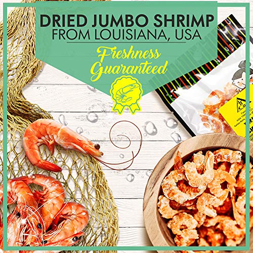 Dried Louisiana Shrimp - Made Fresh in the USA (3 Pack) - Thumbnail 2