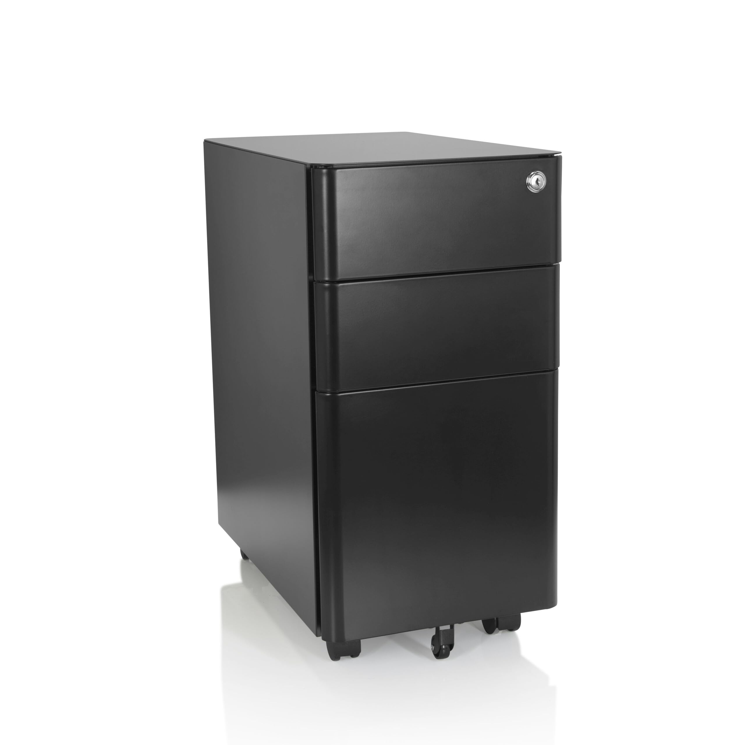 hjh OFFICE Rollcontainer COLOR I Stahl