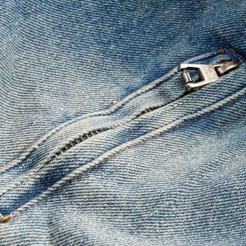 Maiyifu-GJ Men's Sherpa Lined Distressed Denim Jacket Casual Faux Fur Collar Fleece Coat Winter Jeans Trucker Jacket3