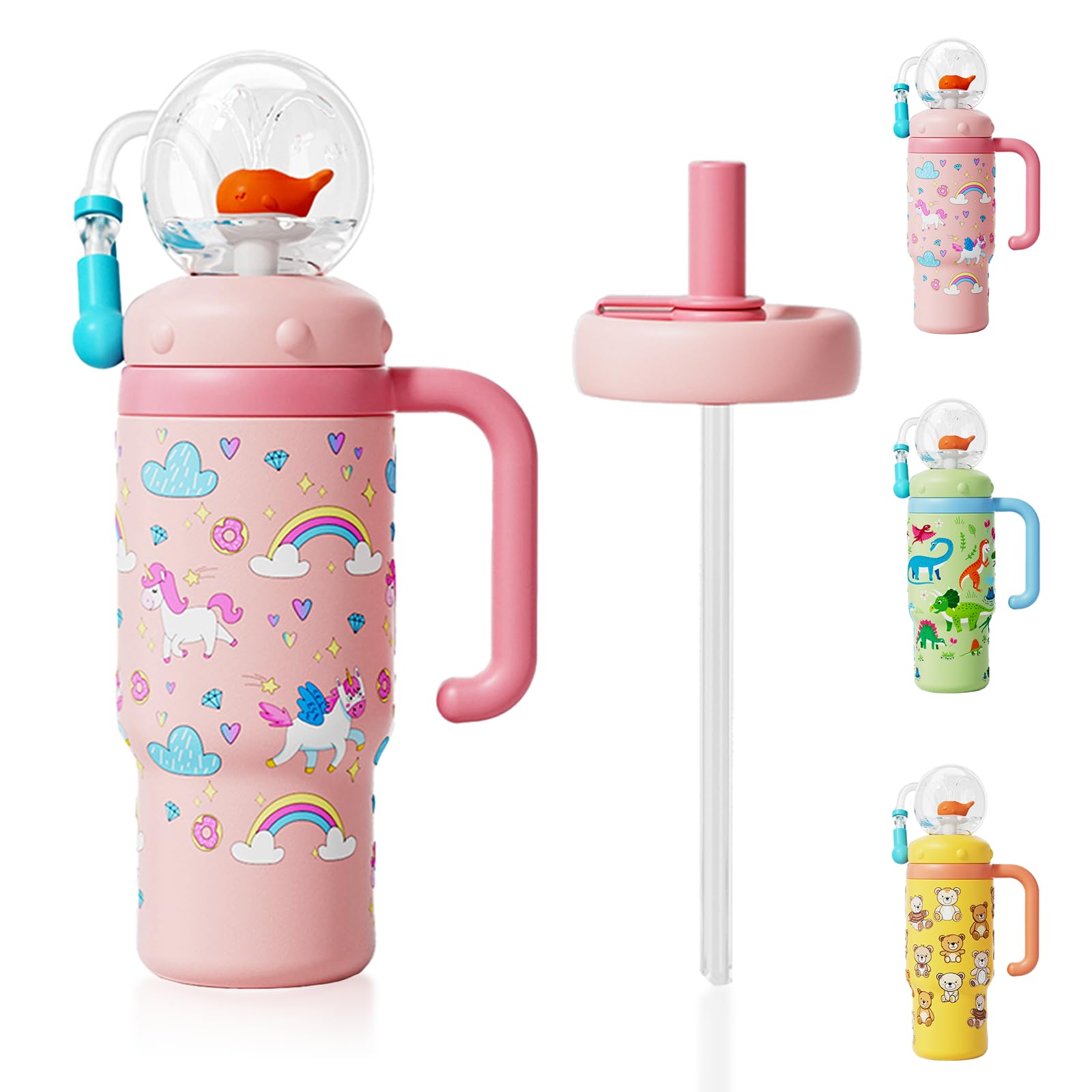 Ion8 Lekvrije slanke waterfles, roestvrij staal, 600ml (20 oz