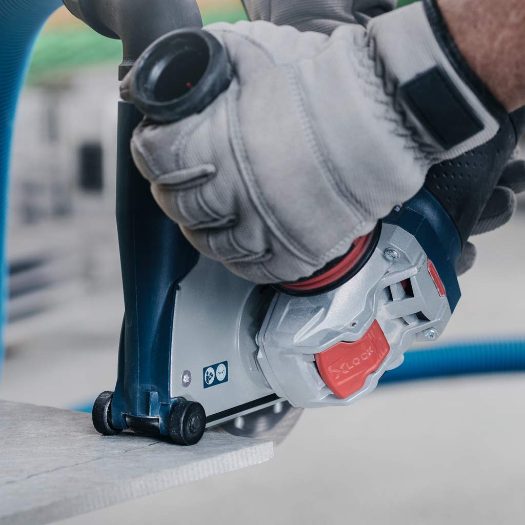 Bosch Professional meuleuse angulaire GWX 9-125 S avec X-LOCK (Ø disque : 125 mm, puissance 900 W, avec poignée auxiliaire, capot de protection)