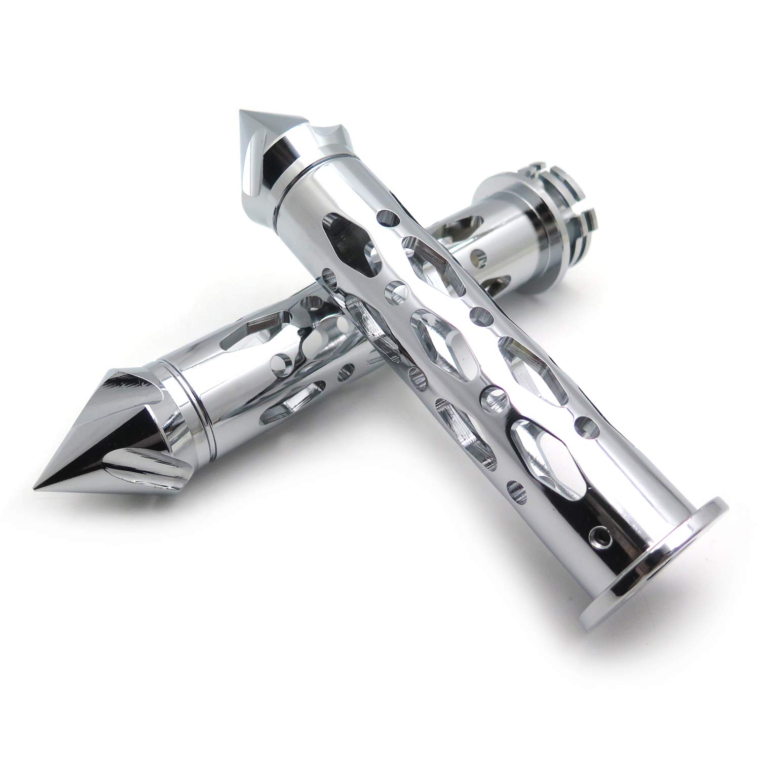 Amazon.co.jp: SMT-クローム CNC ビレット 7/8インチ 22mm スパイク 