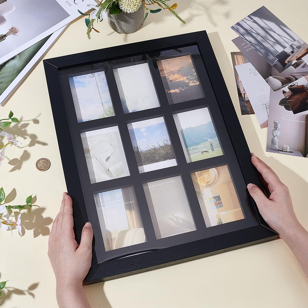 Amazon.com: UNICRAFTALE Trading Card Display Frame 9 Cards Baseball Card  Display Case Wall-Mounted Sports Card Display Frame Black Holder for  Basketball Football Hockey Standard Cards : Toys & Games