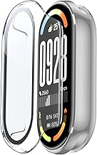 Case for Xiaomi Smart Band 10 Protective Tempered Glass Anti-Scratch Hard PC Case Cover for Xiaomi Smart Band 10