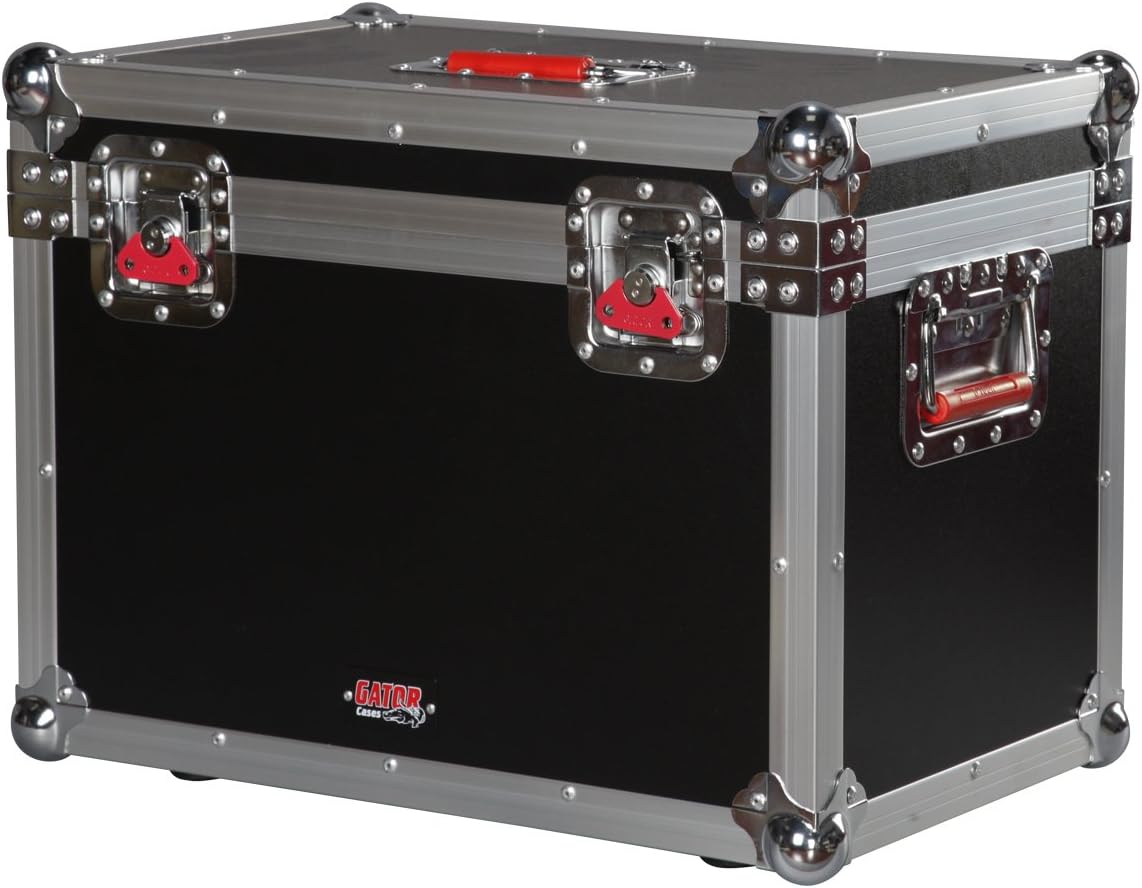 Gator Cases G-TOUR Series ATA Style Road Case for Mini Electric Guitar Amp Heads with Heavy Duty Latches and Spring Loaded Handles, (G-TOURMINIHEAD3)