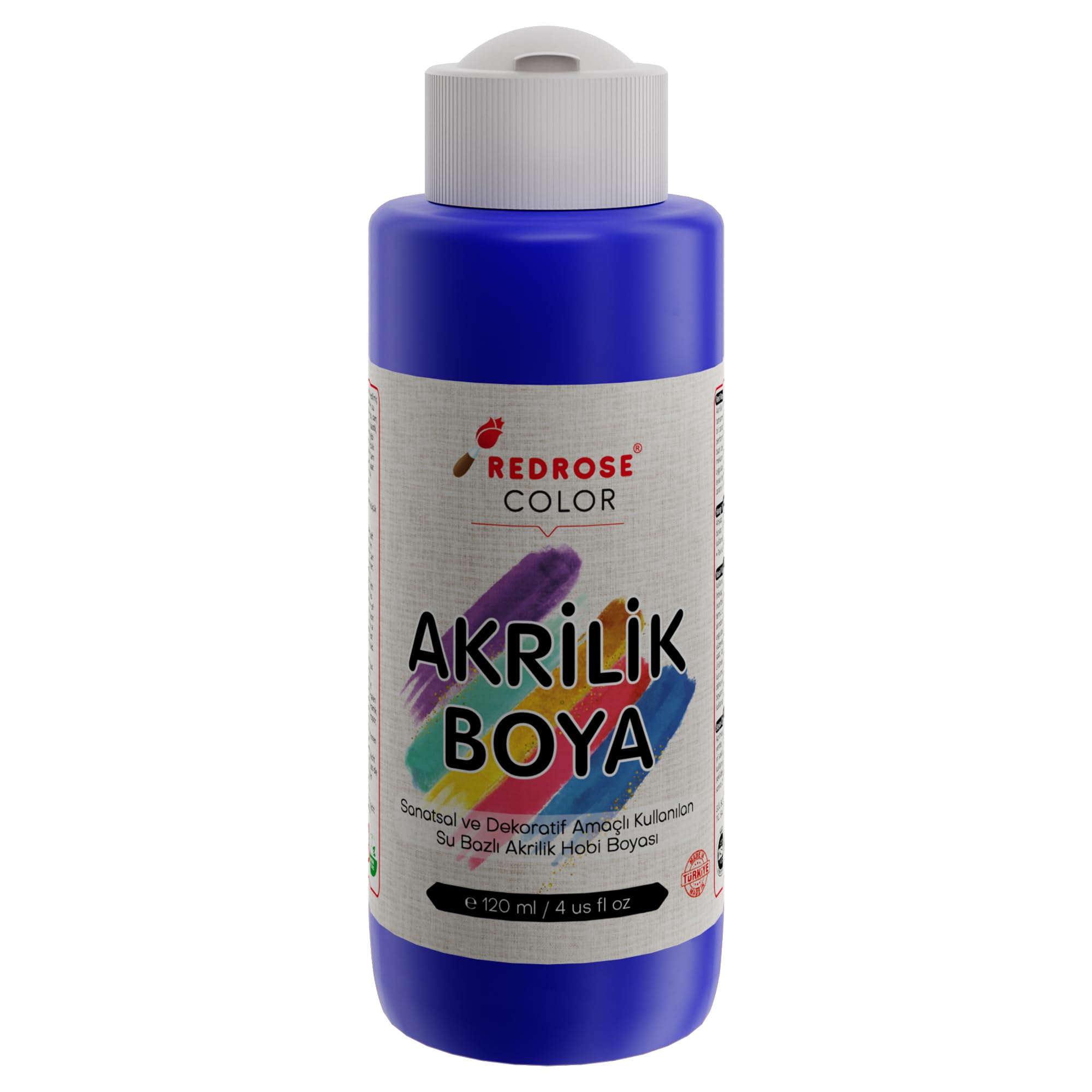 Red Rose Mavi Akrilik Boya 120 ml