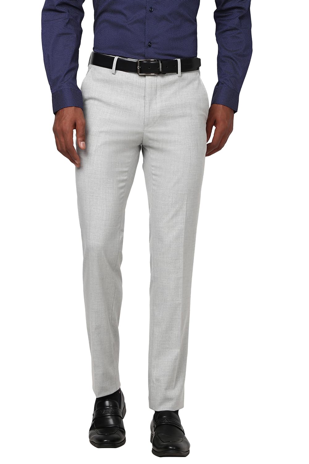 Men Mid Rise Neo-Slim Formal Trouser