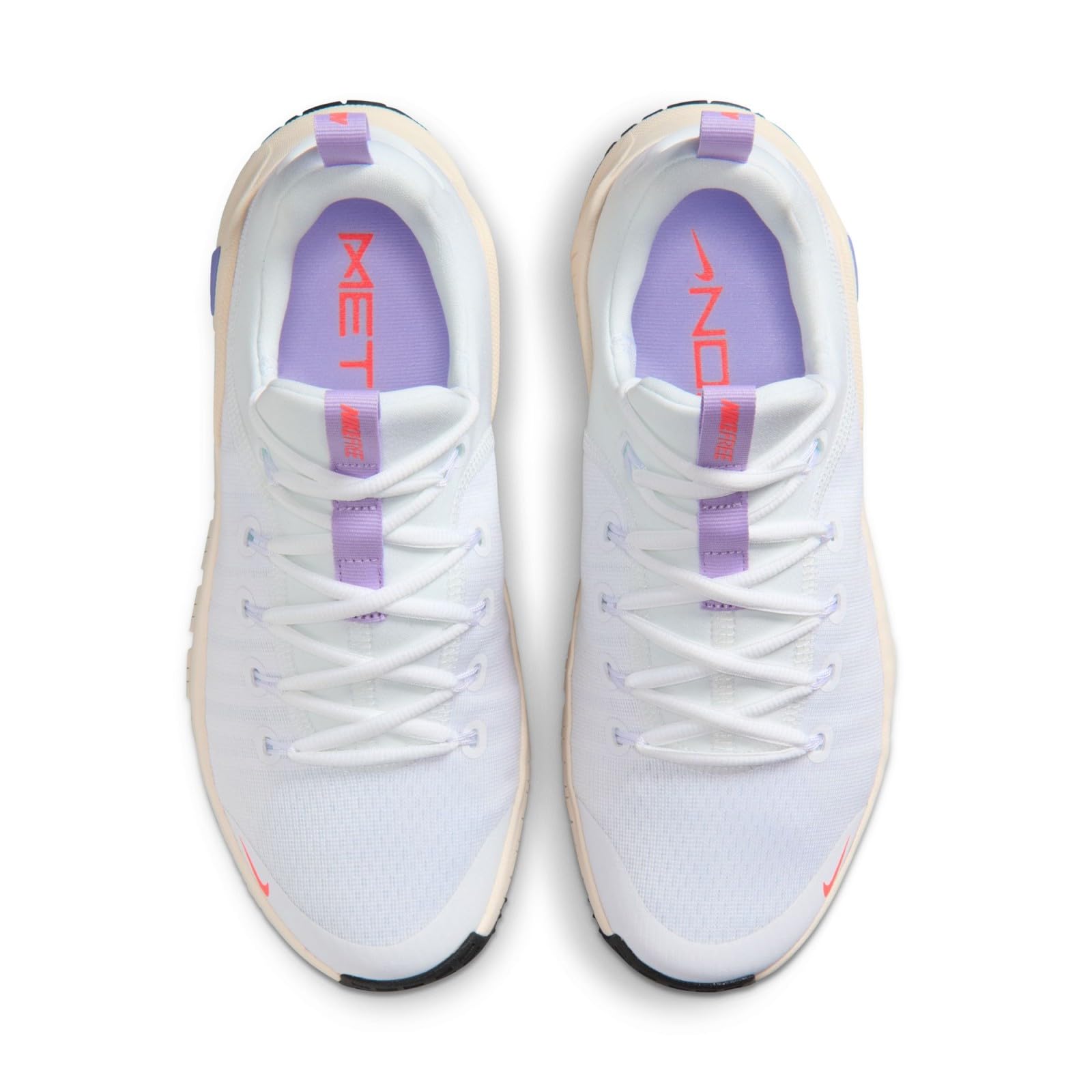 Nike Free Metcon 6 Scarpe da allenamento da donna (bianco/viola nebbia/gesso/lava calda)