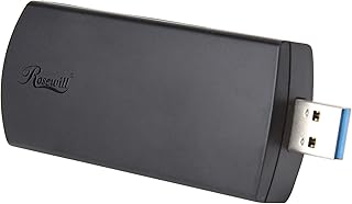 Rosewill RNX-AC1900UB, AC1900 Dual Band, Wireless Wi-Fi USB 3.0 Adapter, IEEE 802.11ac, 5 GHz and 2.4 GHz (1300 Mbps / 600 Mbps), Advanced Heat Sink Design, 3 ft Extension Cable, Win 10 Compatible