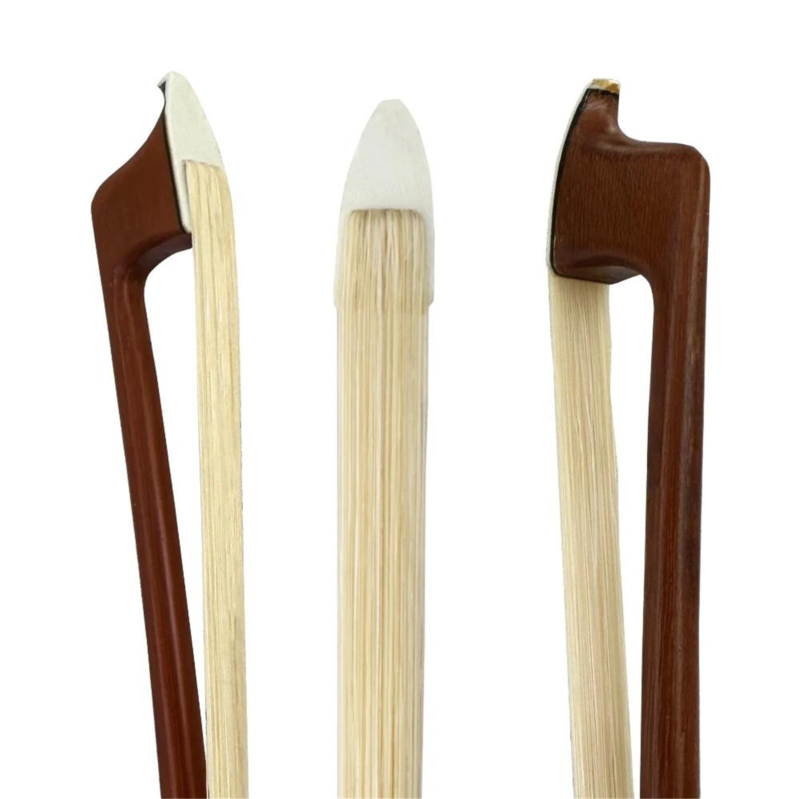 Arcos De Violín Para Principiantes El Arco De Violín Con Reposapiés Ébano Ofrece Buen Equilibrio Y Capacidad Respuesta Pelo Crin(3-4 size)