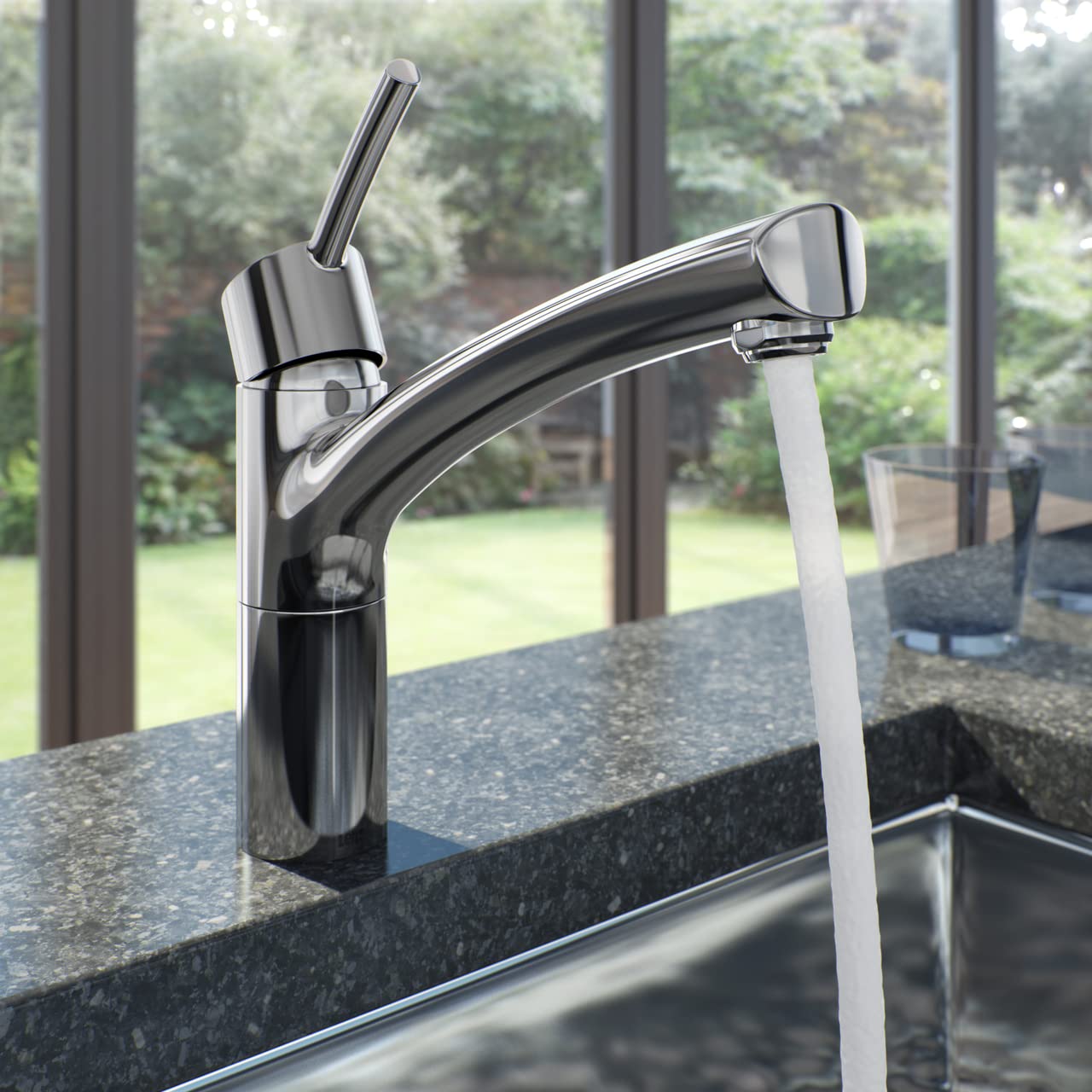 LENZ 46060002 NEXO2 - Grifo para fregadero, color cromo
