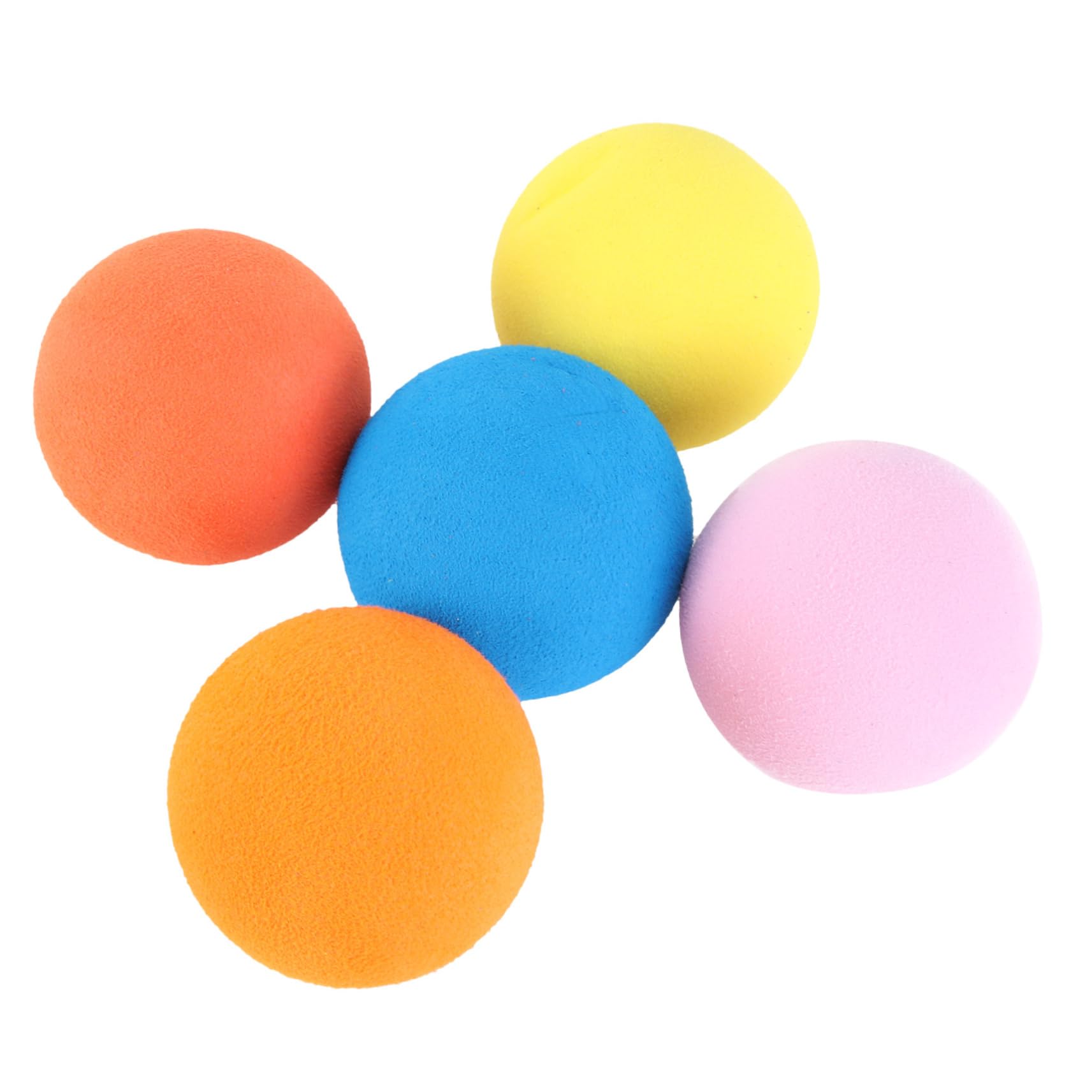 Milisten 2sets 5pcs Elastic Training Balls Durable Golf Practice Balls for Indoor Use for Beginners and Made Synthetic for Repeated Use 5pcs*2