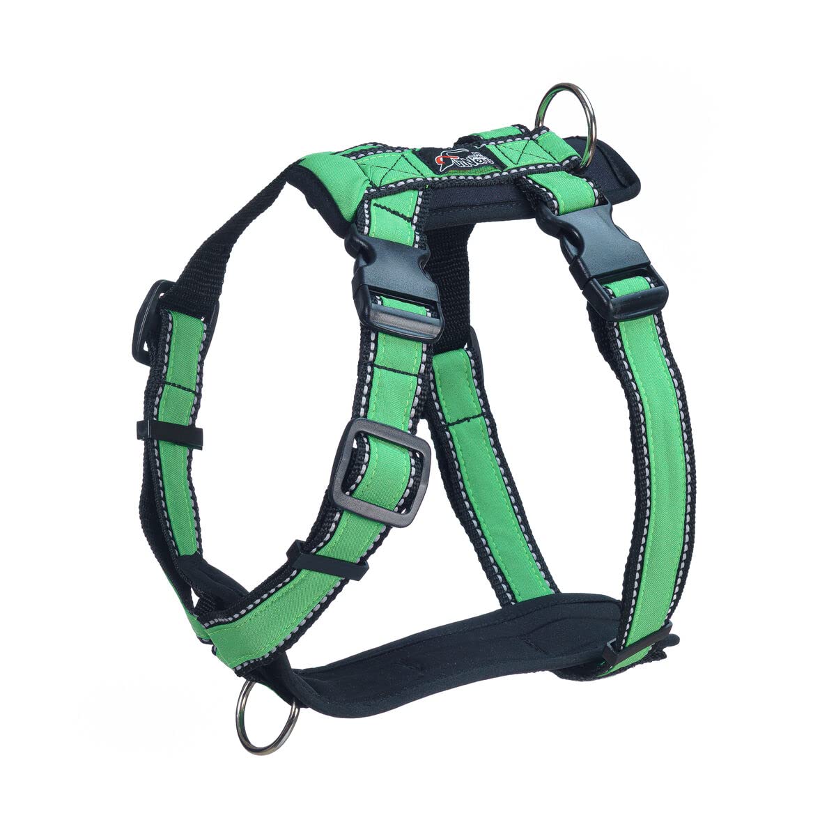 FINNERO Rescue Harness Green (X-Small)