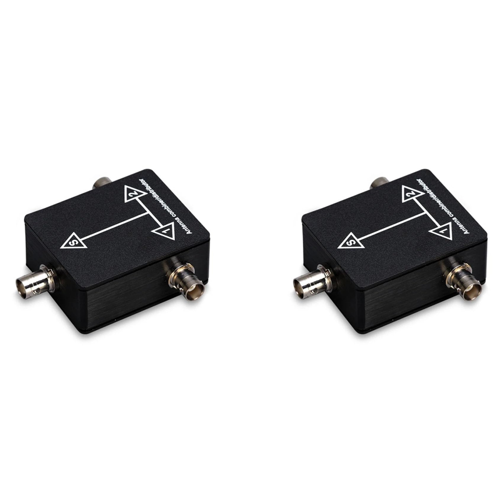 2X Asignación de Antena Divide la Señal de 1 una 2 para Distribución de Antena/Micrófono Inalámbrico Distribuidor Combinador