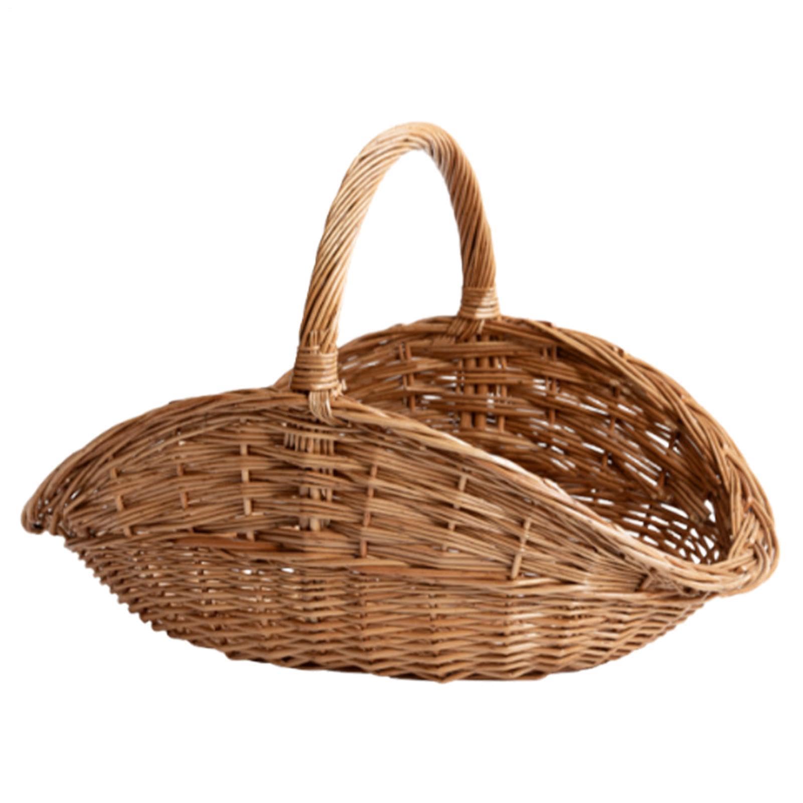 Kosz Na Owoce Owalna Miska Pleciona 37 x 23 x 6 cm