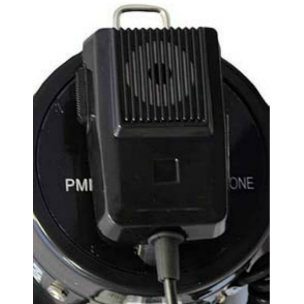 PYLE PMP53IN Megafono 50 Watt con Sirena, Ingresso Aux 3,5 mm, Microfono, Cinghia Trasporto, 12V