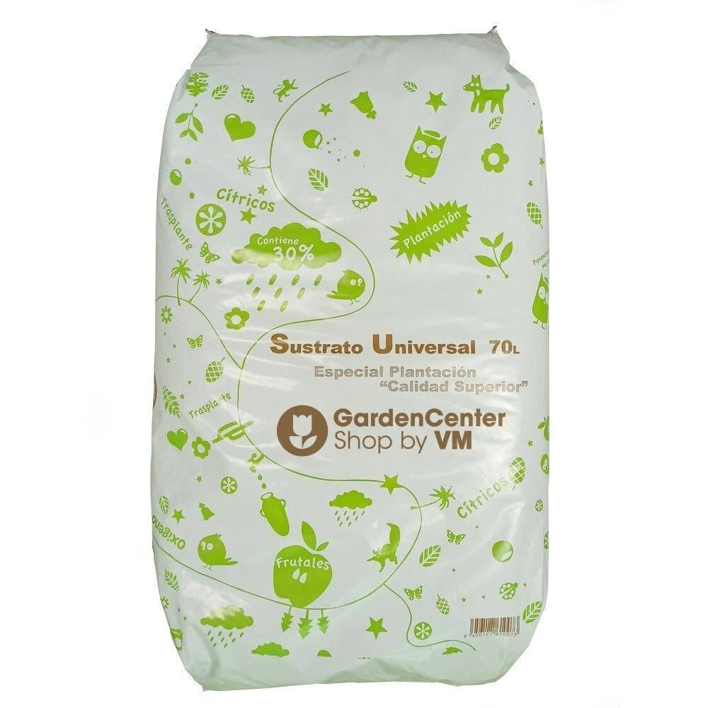 Garden Center Shop | Sustrato Universal 70 L | Mezcla Premium para Jardinería | Aireado, Nutritivo y Versátil | Ideal Plantas, Macetas y Céspedes