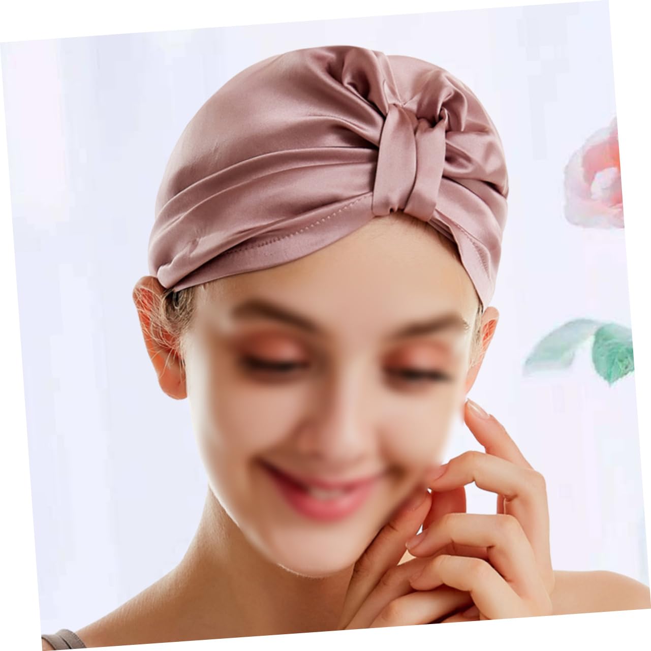 DOITOOL 3stücke Silk Hair Drying Hat Schnelltrocknende Haube Seide Für Zuhause Bad Und Fitness Schützend Und Für Haartypen