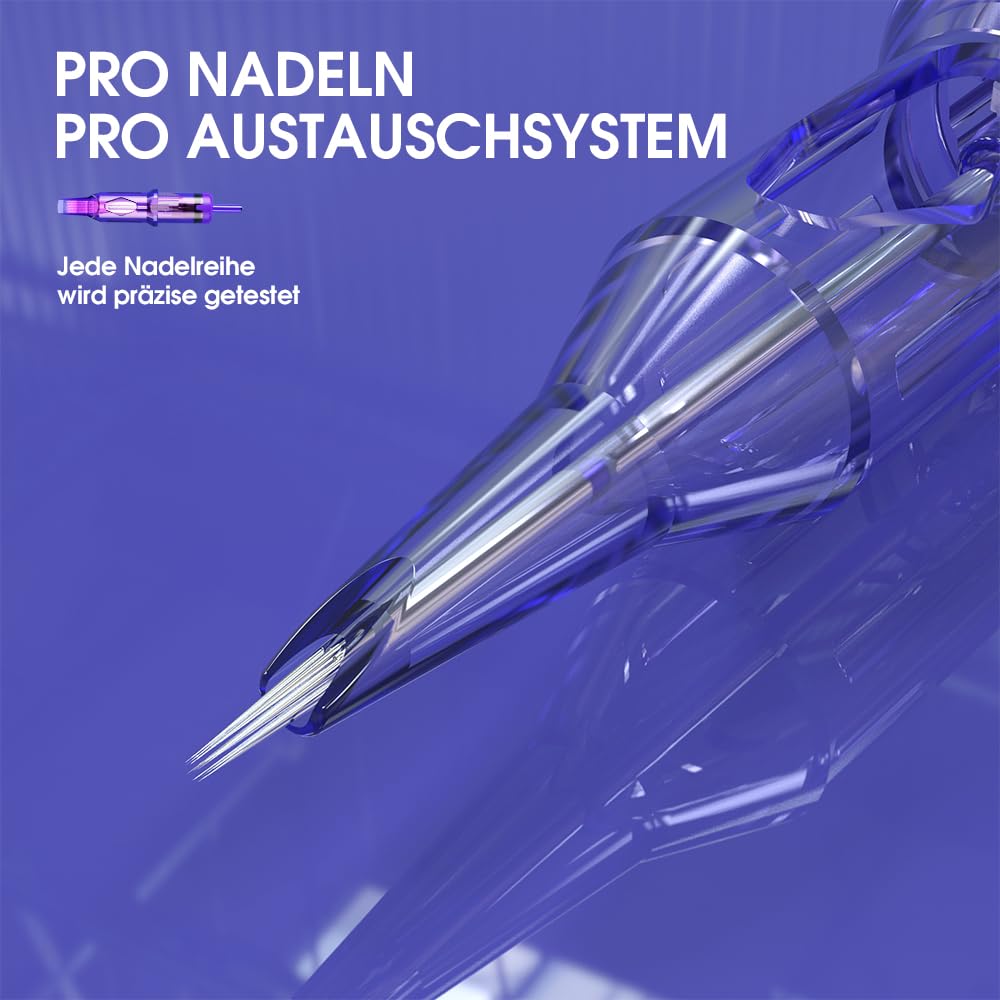 Mast Pro Tattoo Nadeln 50 Stück Verschiedene Größen #10 1001RL 1003RL 1005RL 1007RL 1005RS 1007RS 1009RS 1009RM 1011RM 1007M Wegwerfnadeln Rundliner Schattierer Magnum Set Für Alle Stile