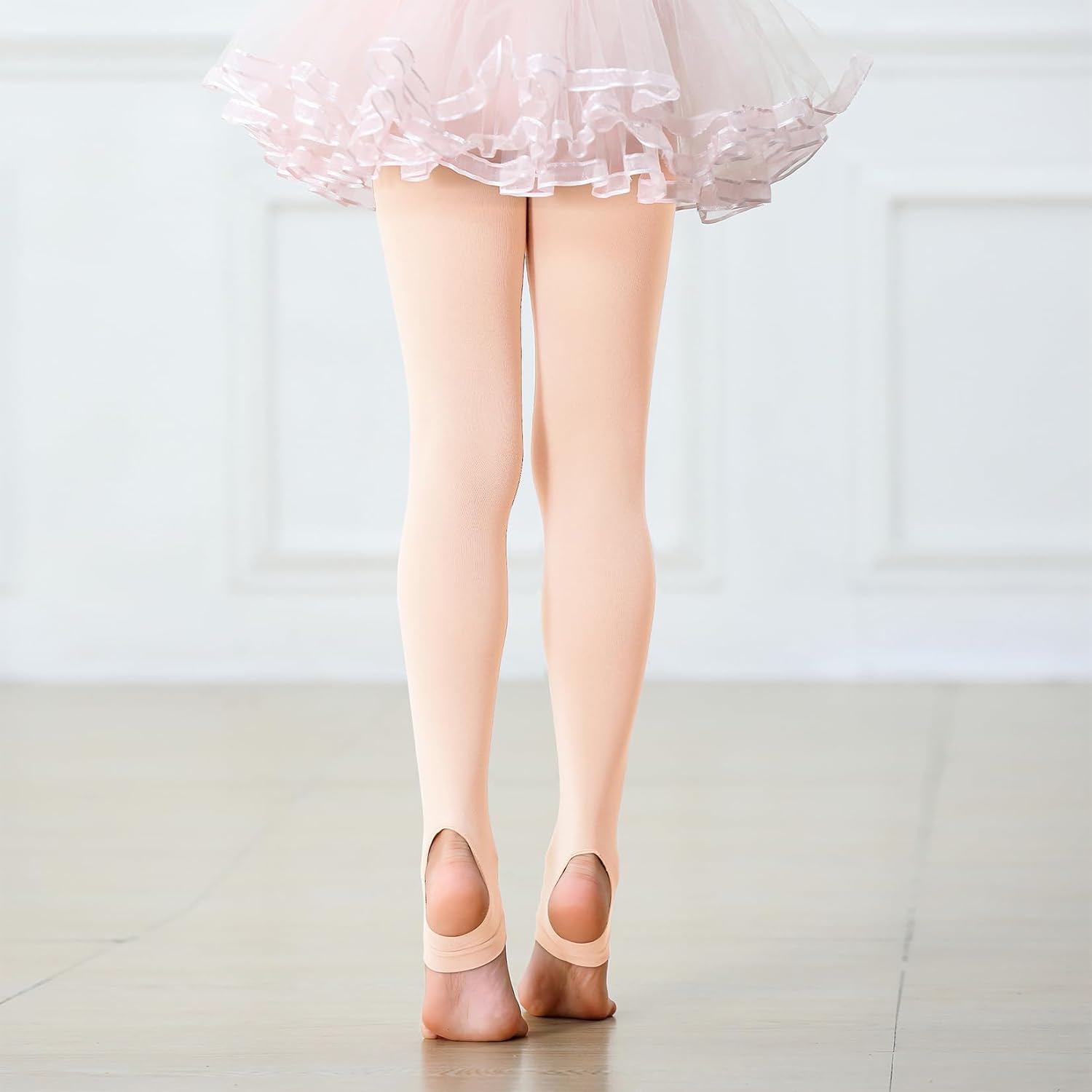 Century Star Girls Ballet Dance Stirrup Tights - Ultra Soft Stockings, Ballet, Kids, Super Elasticity, School Uniform