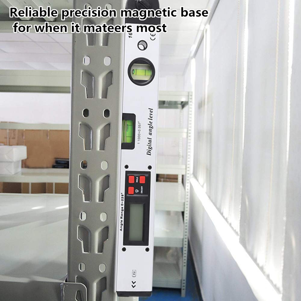 Inclinomètre numérique magnétique 360° 4 unités Portable Digital Angle Gauge pour mesure d'angle Bleu Inclinomètre numérique magnétique 360° 4 unités Portable Digital Angle Gauge pour mesure d'angle Bleu