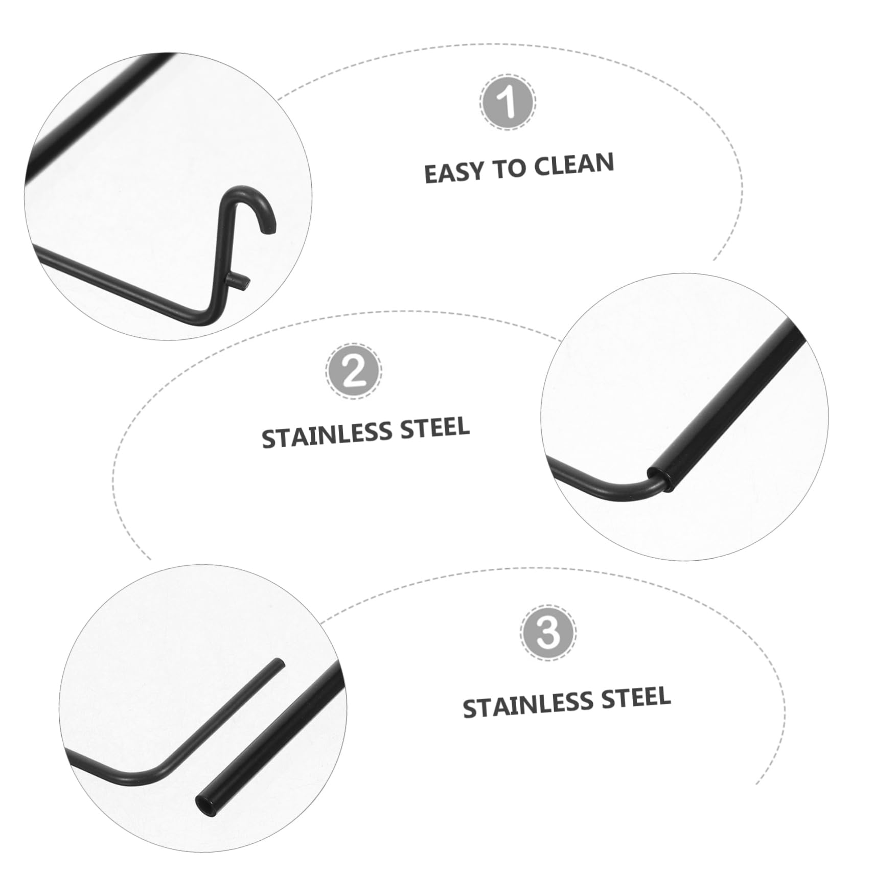 PRETYZOOM Metal Paper Towel Roll Holder for Office Pegboard Easy Install and Sturdy for