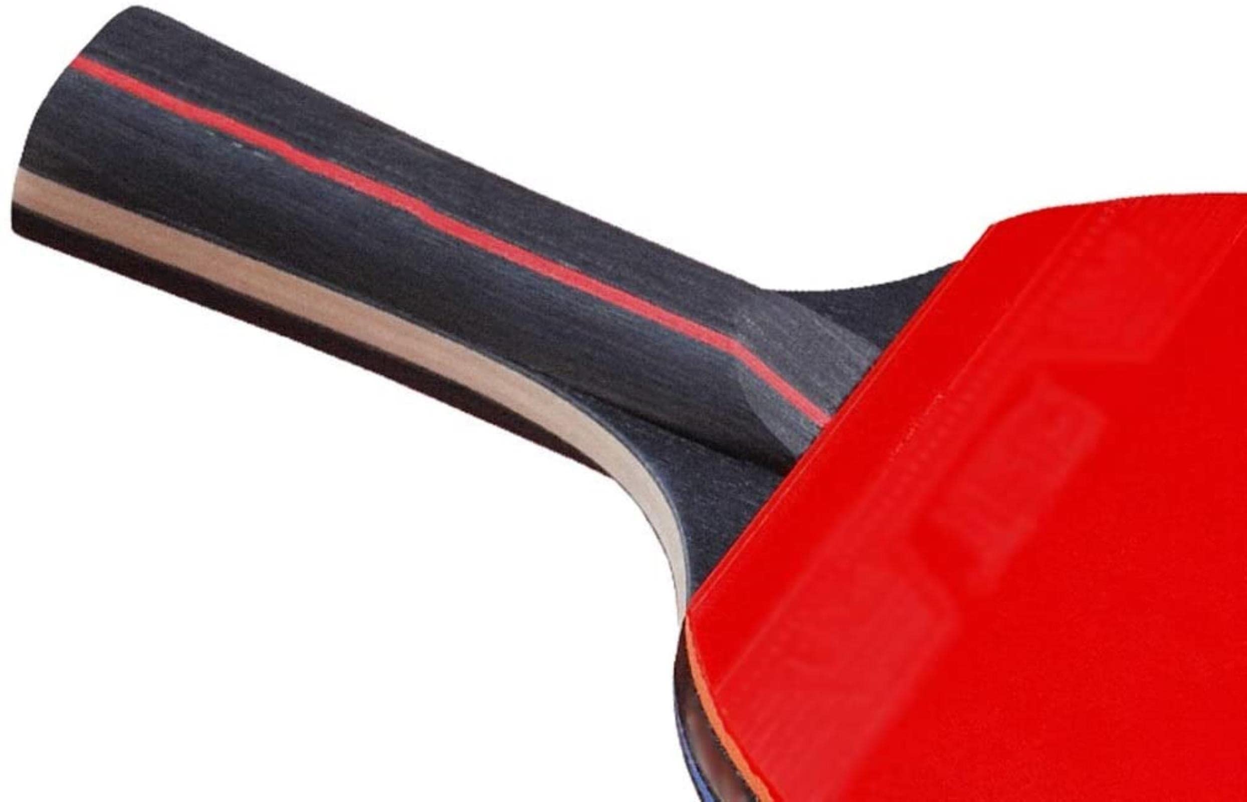 Tischtennisschläger, Set Doppelschläger enthält 3 Bälle 1 Schlägerset Doppelter Antihaft-Profi-Tischtennisschläger Tischtennisschläger-Set