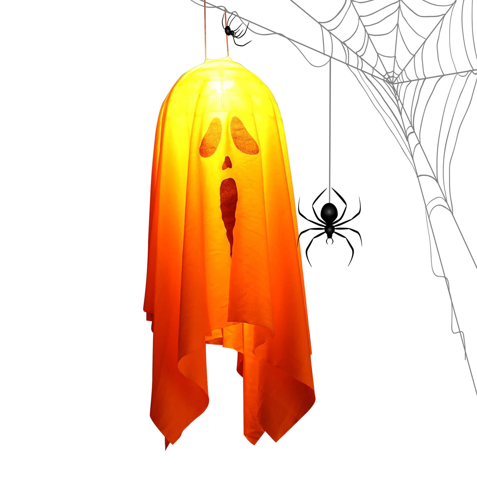Decoration Halloween Exterieur Interieur, 2 PCS Suspendu