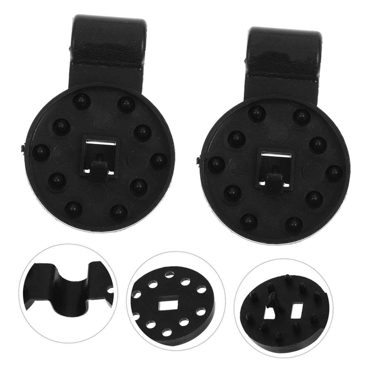 GOOHOCHY Garden Sunshade Clips 120 Pack Reusable Plastic Clips for Shade Netting Easy to Install and Remove