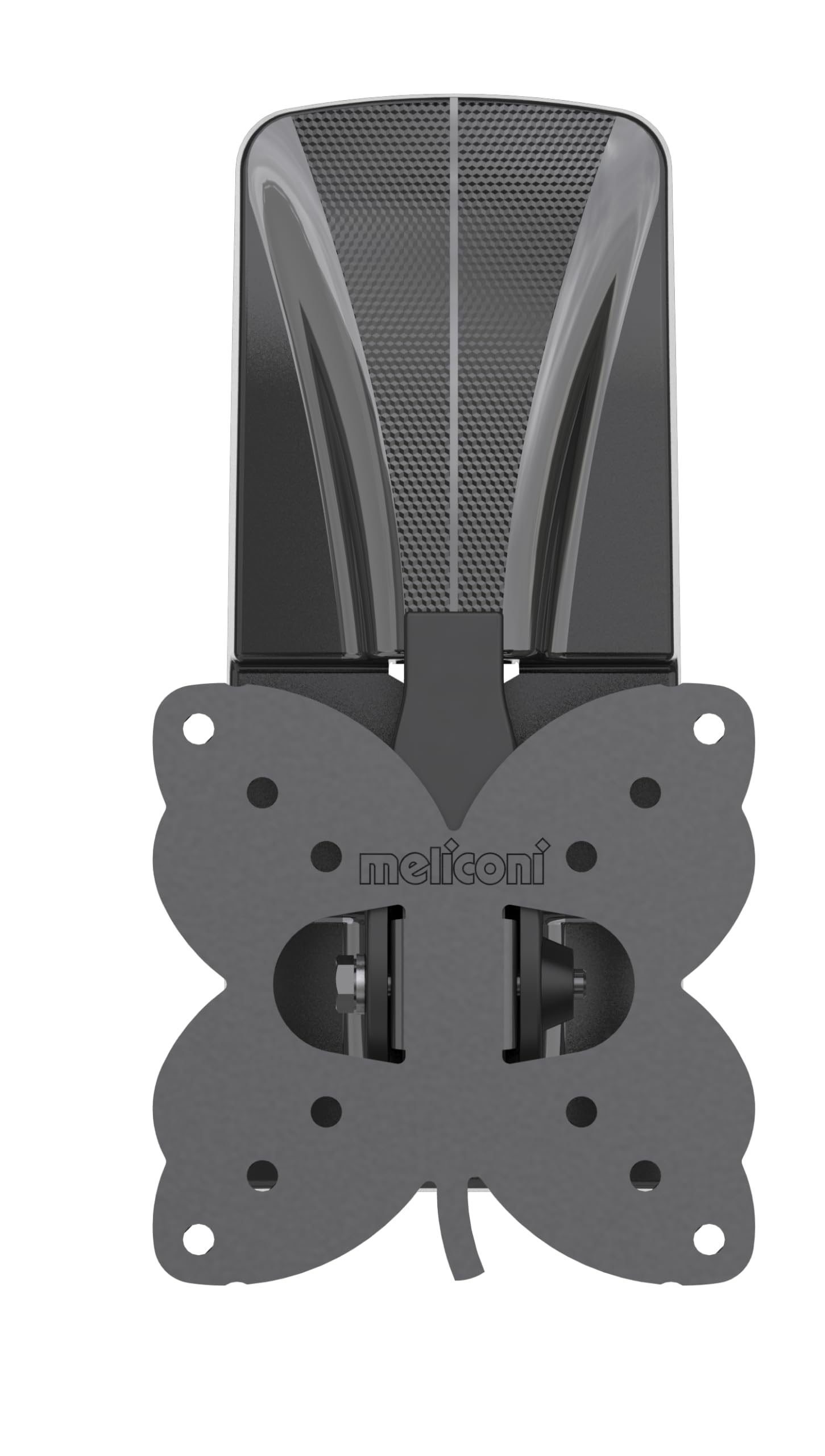 Slimstyle Plus 100 ST Meliconi TV Wall Mount Also Suitable for Plasterboard with Tilt and Turn for TVs from 14 Inch to 32 Inch Vesa 50-75-100 Made in Italy