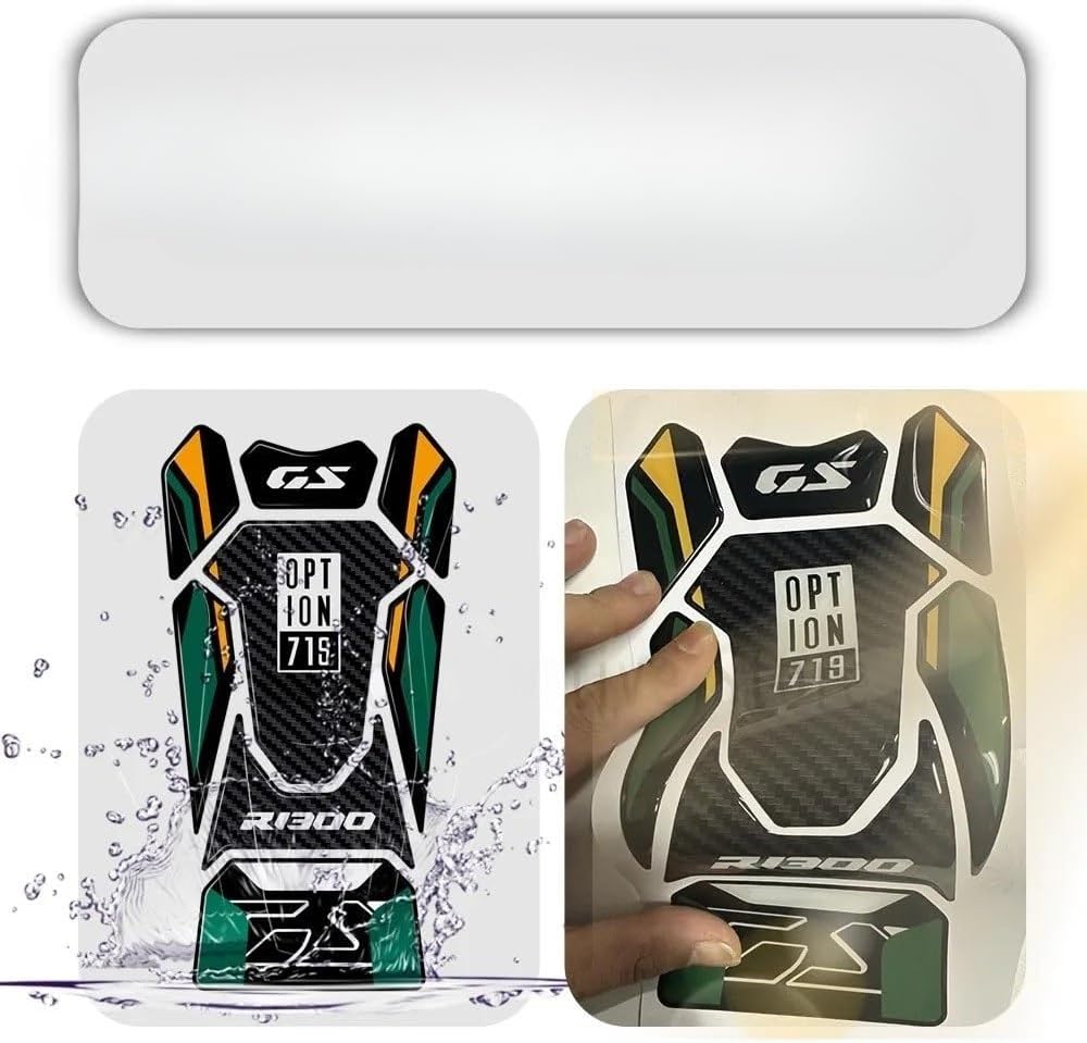 Motorcycle Tank Pad Motorcycle Tank Pad Sticker Accessories Tank Protection Sticker Kit for R1300GS R 1300 GS 2023 2024