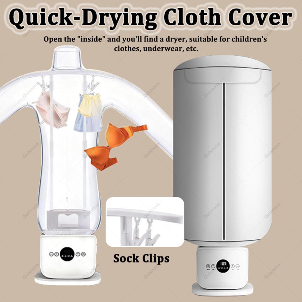 Kit stiratrice automatica, tipo touch 360°, stiratura e asciugatura per camicie, pantaloni, gonne e scarpe, design umanoide per una cura dei vestiti senza sforzo